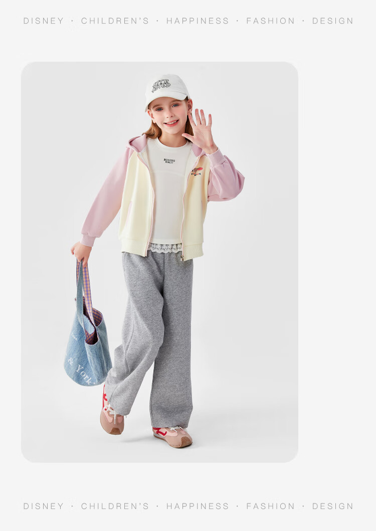 Disney Children's Jacket, Spring Girls' Hooded Sweatshirt Top, Baby Stylish Spring Outfit, Zootopia, Blue, Size 160 6