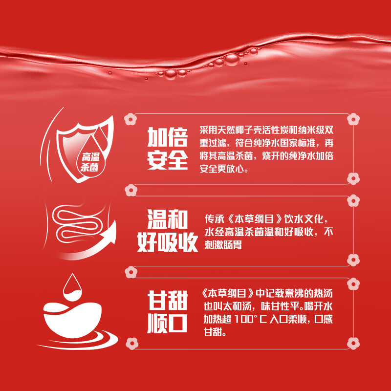 康师傅喝开水 熟水饮用水 550ml*24瓶 整箱批发瓶装水白开水 热门商品