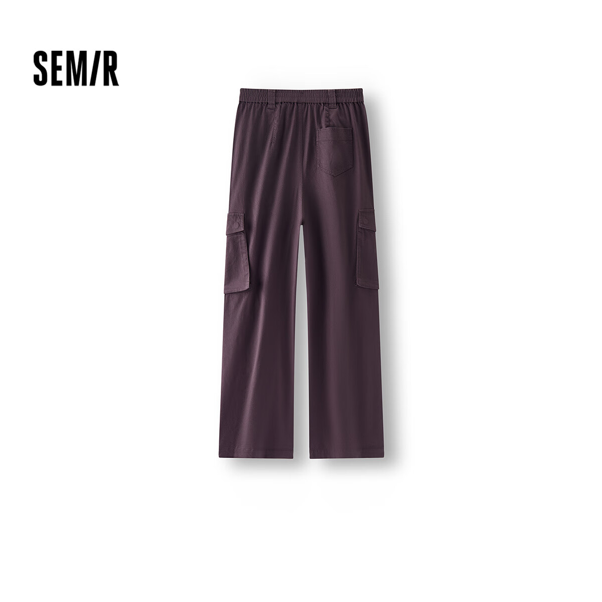 Semir [Mall Matching Style] X Marcus Collaboration Wide-Leg Pants for Women, Autumn Cargo Pants 101525127004