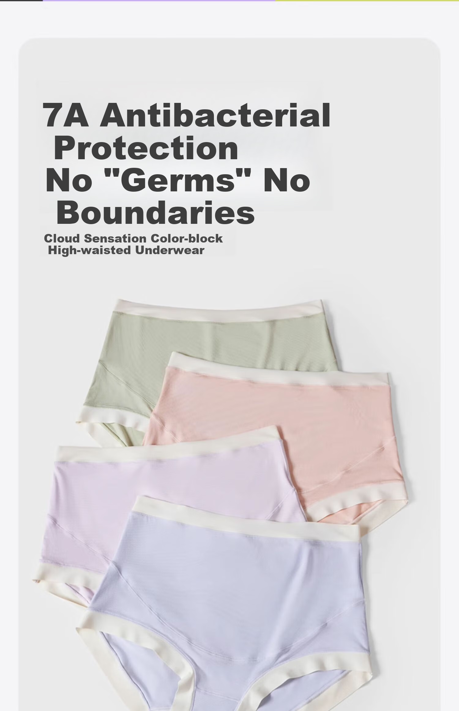 JOYNCLEON Maternity Underwear, High-Waist Seamless Breathable, for Pregnant Women in Early, Mid And Late Stages, Plus Size L, Jnk155475 2