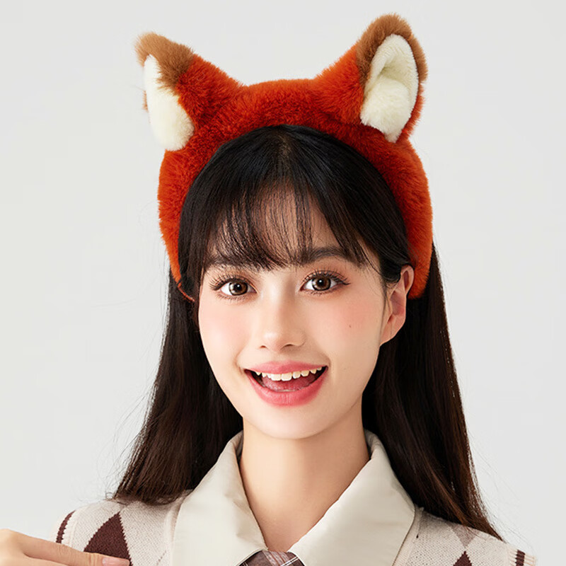 Disney Plush Toy, Cosplay Costume, Doll Birthday Gift for Girls, Zootopia Nick Wilde Headband