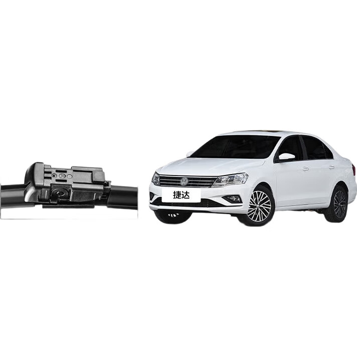 Дворники YITU для Volkswagen Jetta (2015-н.в.), бескаркасные, 53 см + 51 см, 2 шт.