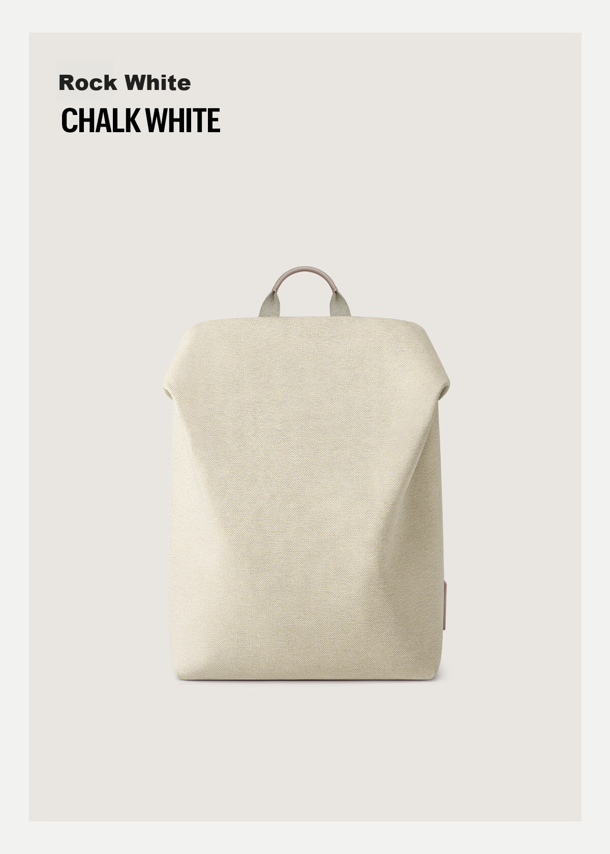 ITO "Lu Yuxiao Same Style" TRUFFLE 2 Rock White 18L Travel Lightweight Backpack for Men And Women, Air Bag Laptop Bag 25