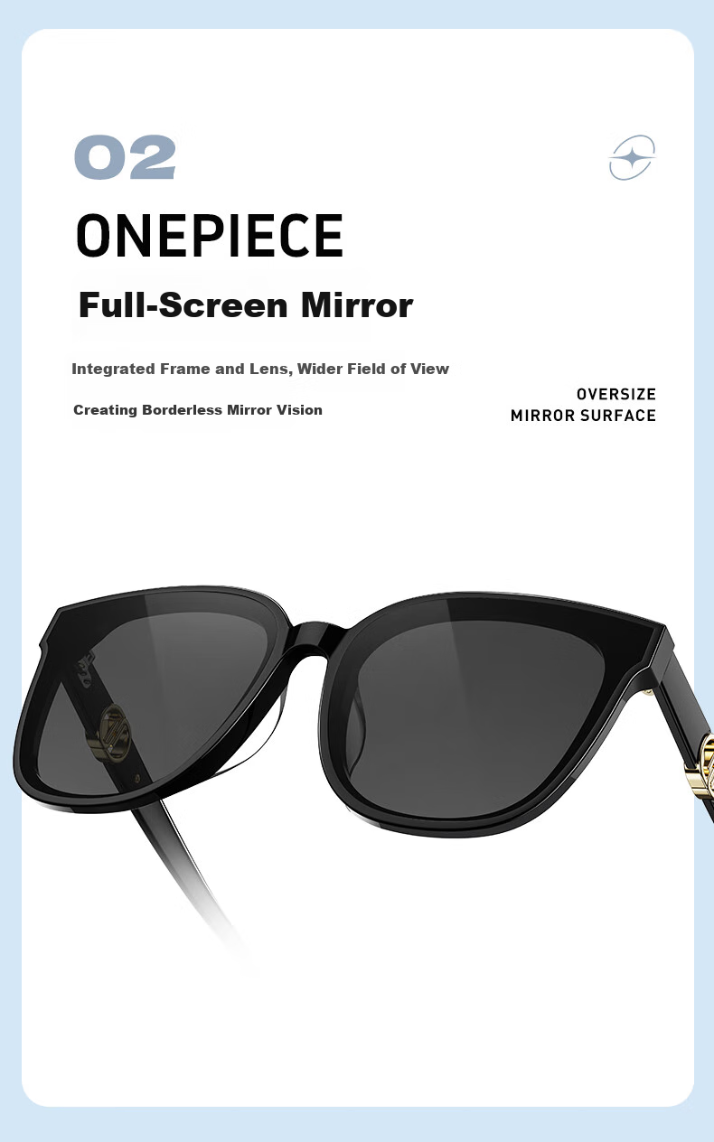 HELEN KELLER Sunglasses for Women And Men, Square Black Ultra-Deep Tinted Polarized Sunglasses, Slimming Effect, UV Protection, H2708H01 3