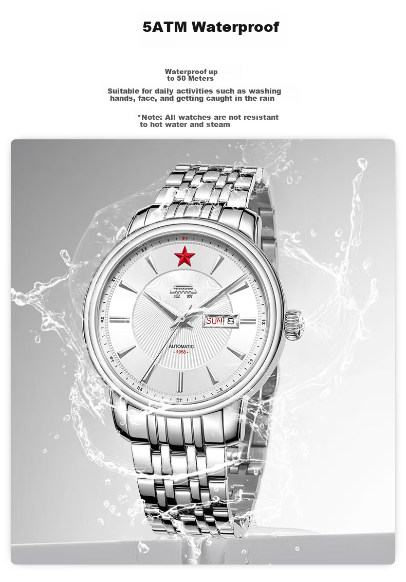 Beijing Watch, Men's Fully Automatic Mechanical Watch, Twelve Zodiac Signs, Hongxing National Watch, Birthday Gift for Me 10