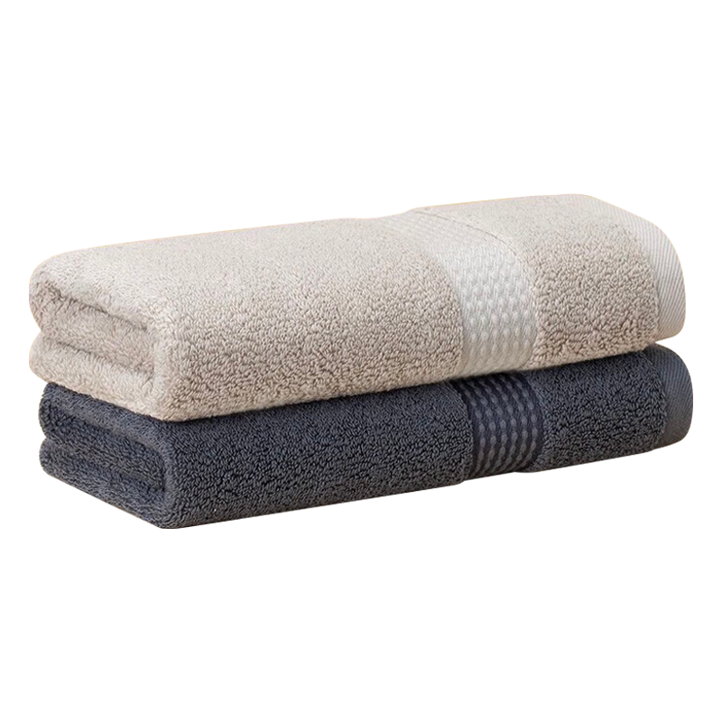HOYO Japanese Towel, Pure Cotton Grade A, All-Cotton Face And Bath Towel for Men And Women, Absorbent Quick-Drying Towel, 2 Pieces, 34*76cm, Sports
