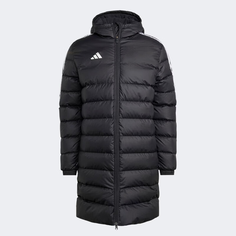 Adidas Men's Football Series TIRO23L LNGDWN Long down Jacket HS7238 Black 2XL 4