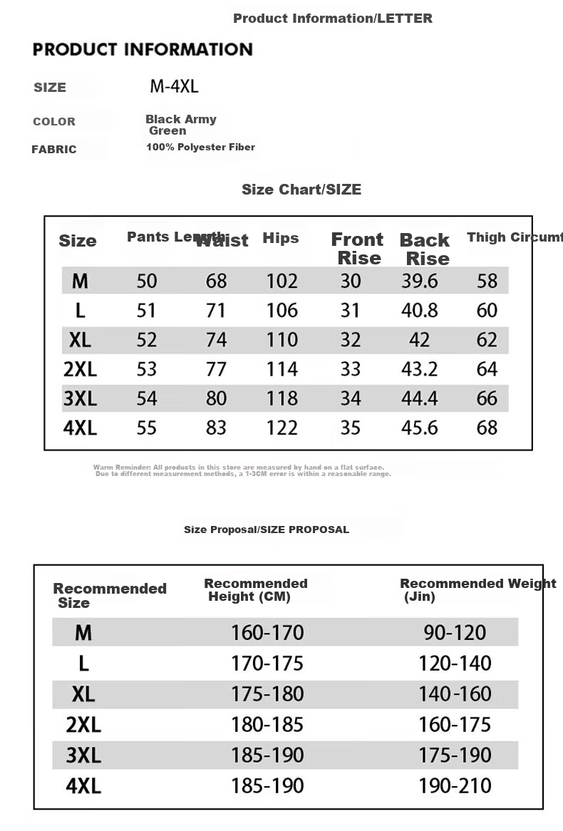 MMOPTOP American Style Ice Silk Multi-Pocket Workwear Shorts Summer Men's Lightweight Quick-Dry Sports Five-Point Pants MDK07 Black M 6