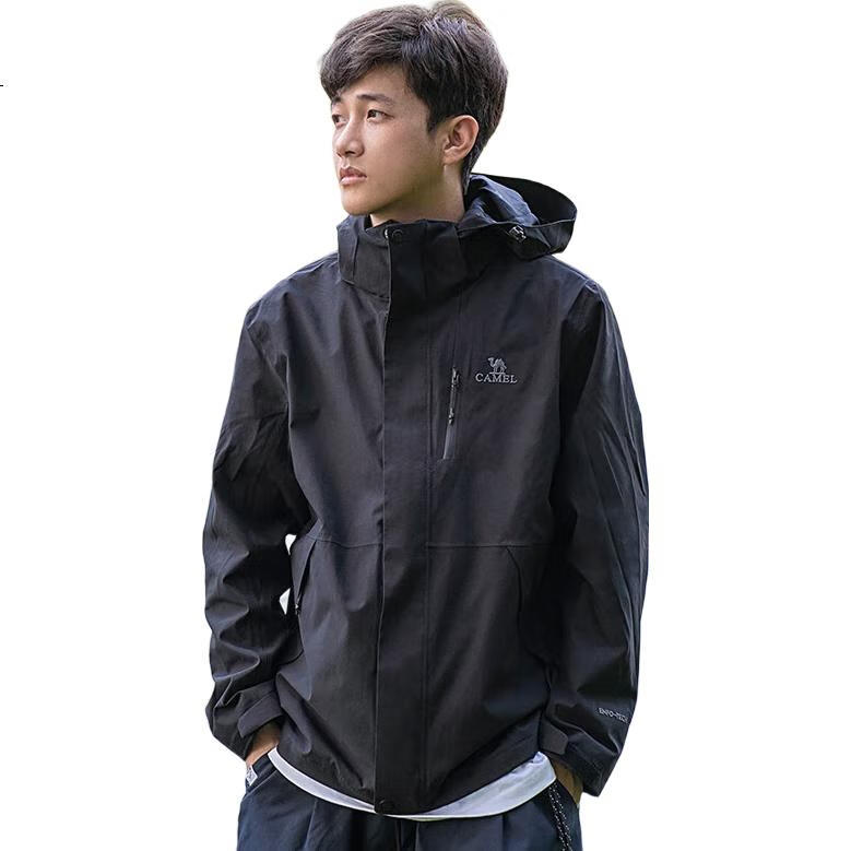 CAMEL Мужская и женская ветровка CAMEL Tex Outdoor, маслостойкое пальто, костюм для альпинизма "три в одном", размер XL