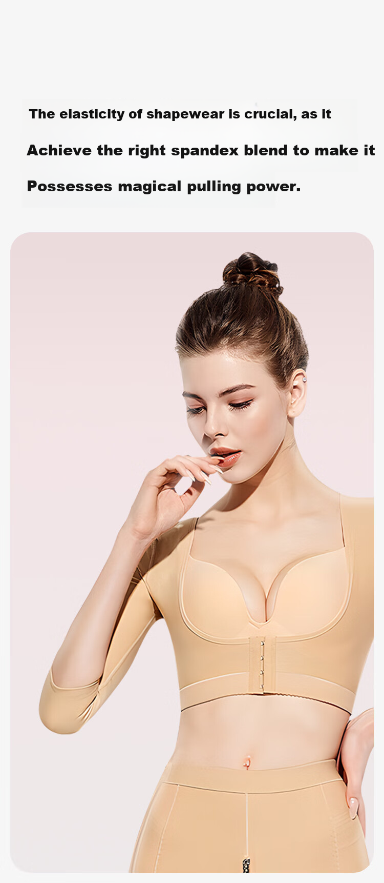 Livex Arm Lifting Post-Surgery Recovery Shaping Garment, Fat-Reducing And Shaping Clothing for Women, Side Support for Breast And Chest, Body-Shaping Underwear, Shoulder And Arm Sleeves 4