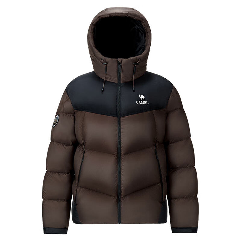 CAMEL Flame Mountain PRO Goose down Jacket, Dilire Hotba's Style, for Men And Women, Winter Thickened Couple's down Coat, M35CR07101A