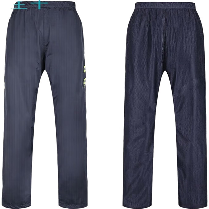 Дождевик Tiantang Outdoor, комплект из двух предметов для одного человека, весенний полиэстер с двойным слоем, для электросамокатов и мотоциклов, темно-синий, размер 3XL