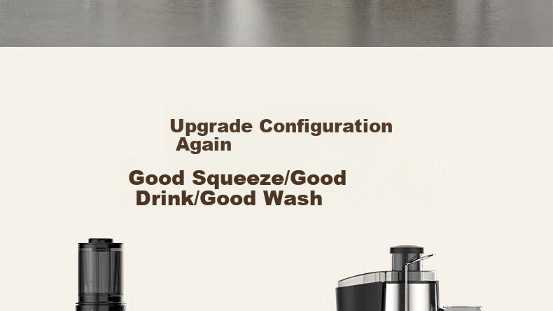 Joyoung ZMD Peace of Mind Series, Juicer, Large Diameter Multifunctional Juicer, No-Pulp Separation, Fully Automatic Juice And Vegetable Extractor LZ5 1