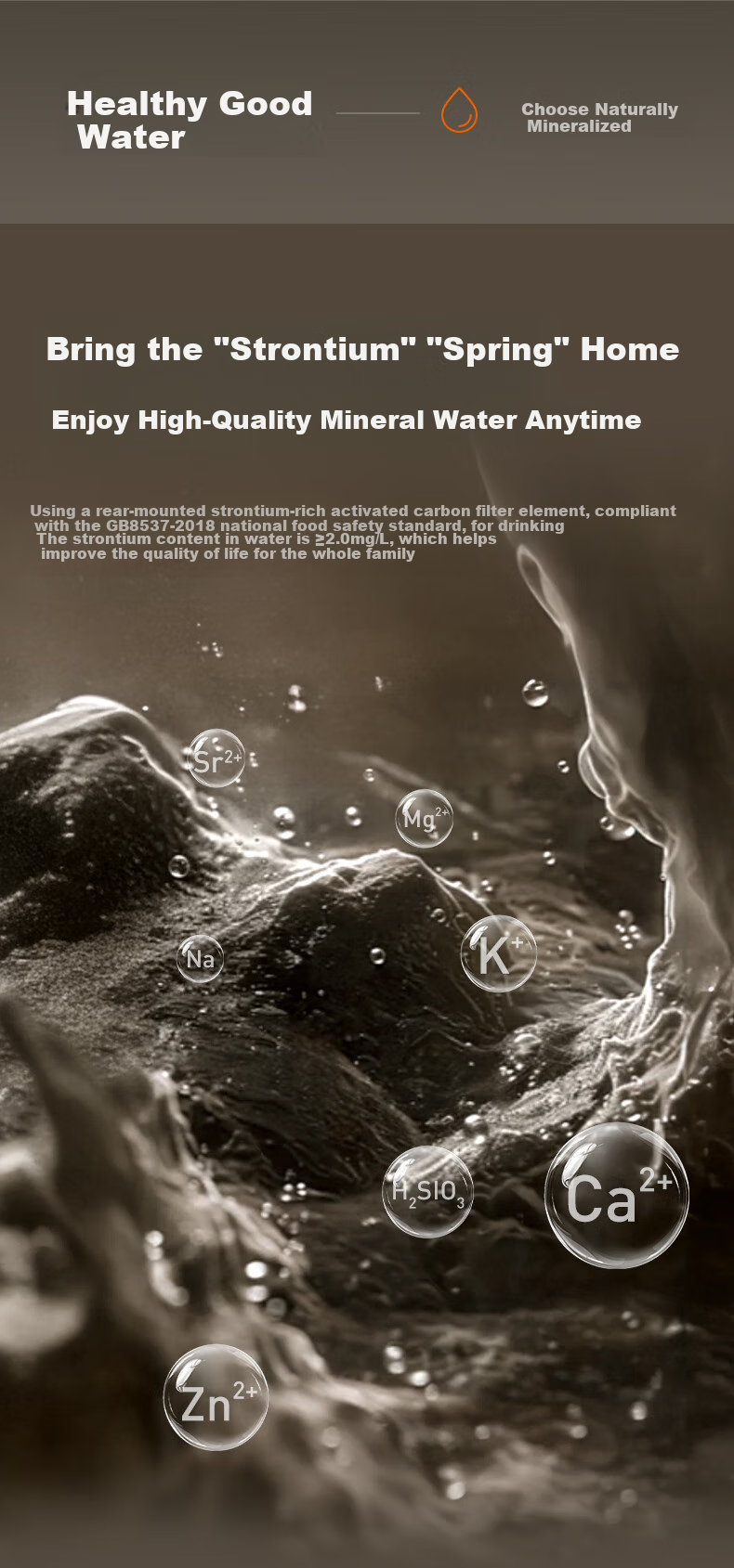 Joyoung Countertop Water Purifier 6-Year No Filter Replacement Instant Hot Water Dispenser Home Installation-Free RH550【Price Guarantee 618】 2