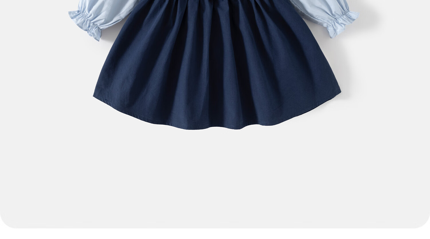 Banxidi Girls' Dress Spring New Stylish Baby Princess Dress Birthday Dress Spring and Autumn Children's School Style Skirt 17