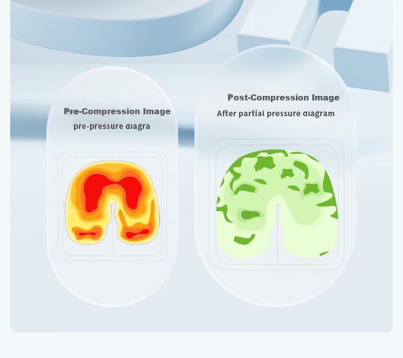 Minicute Ergonomic Cushion for Hemorrhoids, Breathable Seat Pad for Car And Office Chairs, All-Season Tailbone Protection, Non-Slip Chair Cushio 6