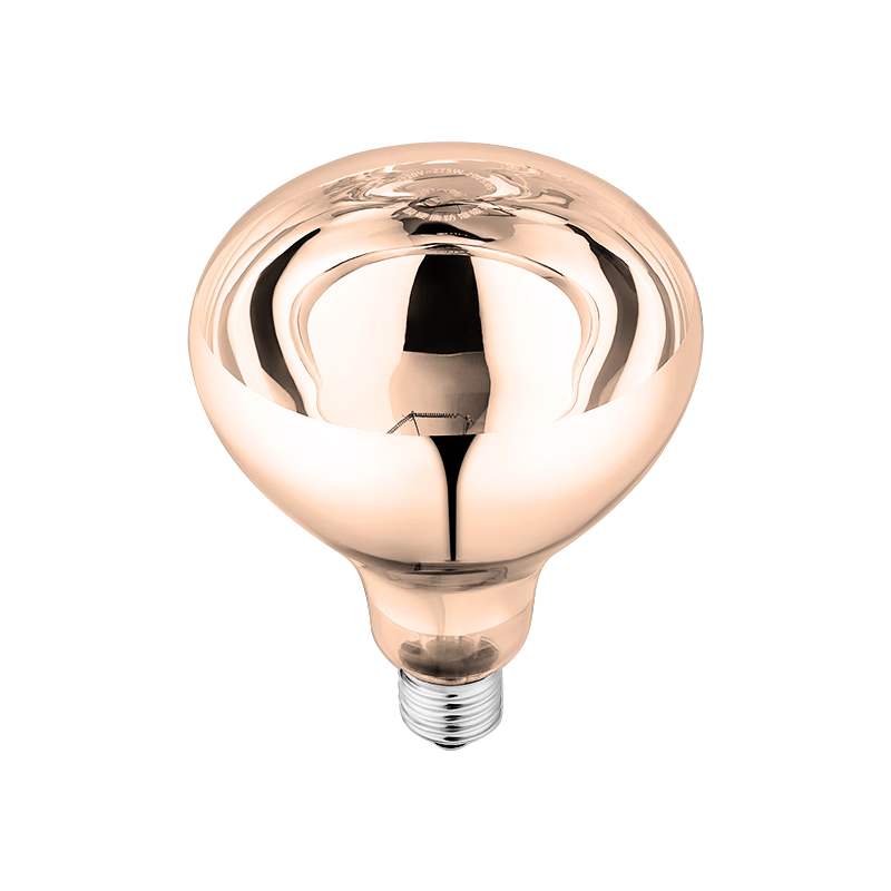 Foshan Lighting (FSL) Waterproof Explosion-Proof Infrared Heating Bulb E27 Base 275W Short Diameter Gold
