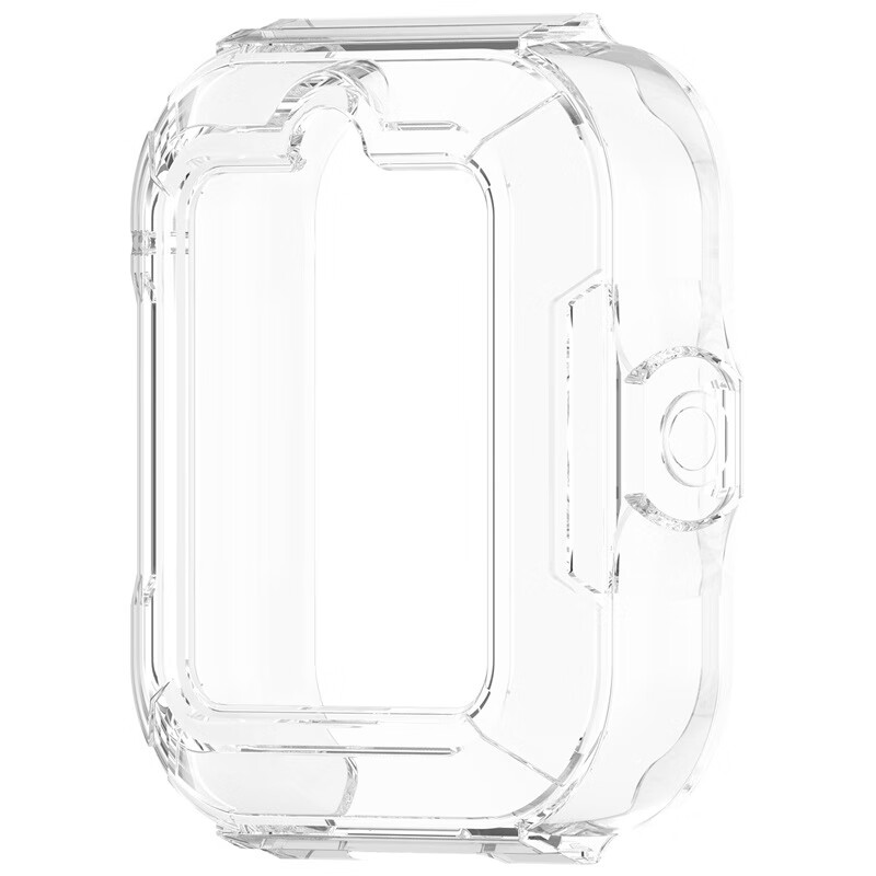 KMaxAI Protective Case And Screen Protector for Huawei Children's Watch 5 New Glory Edition, Phone Watch Tempered Glass Film Screen Protector Anti-Scratch Eye Protection Film, Soft Rubber Case Protective Cover Transparent