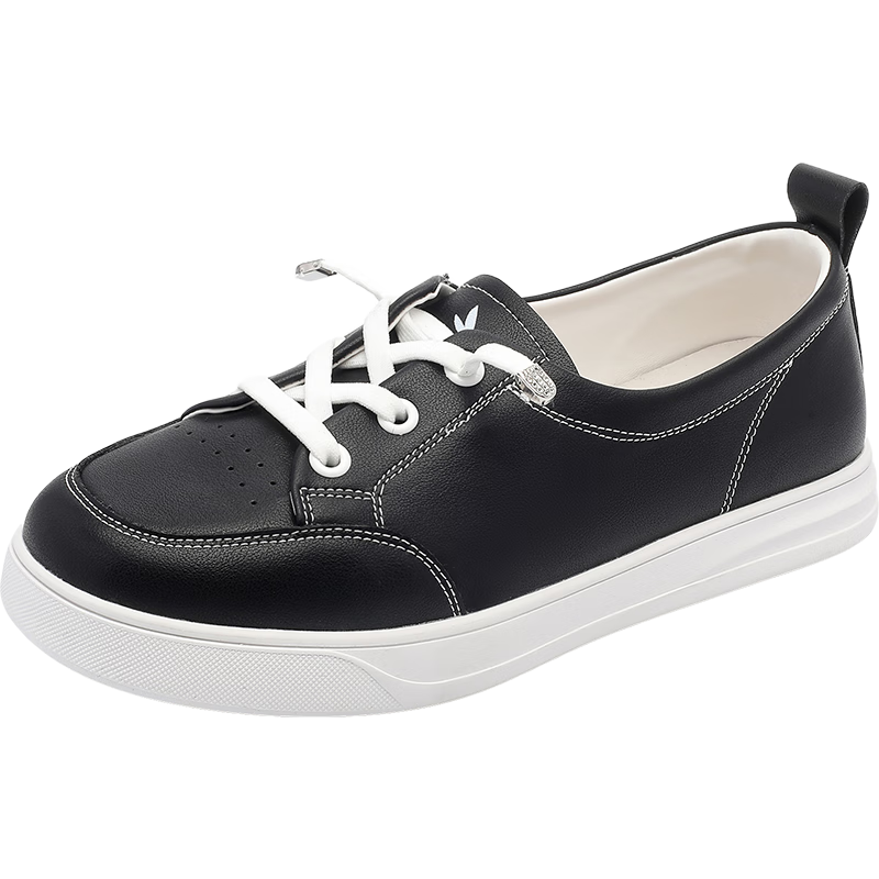 RED DRAGONFLY Women's Commuter Casual White Slip-On Flat Shoes EPB35200 Black Size 36