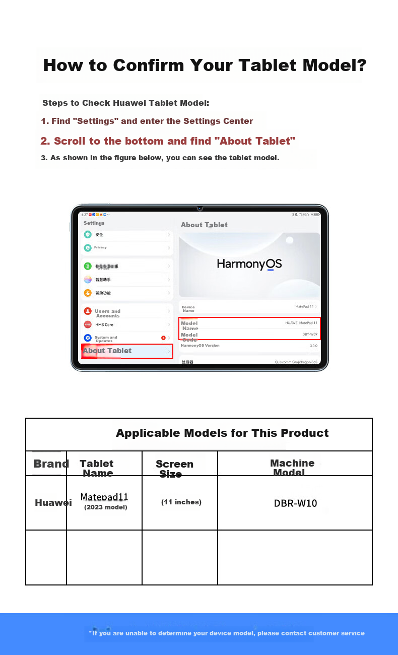 CangHua Compatible with Huawei MatePad 11 Protective Case 2023 Model, Huawei Tablet MatePad 11 Inch Protective Cover, Tablet Computer Ultra-Thin Full Protection Shockproof Smart Sleep Case 1