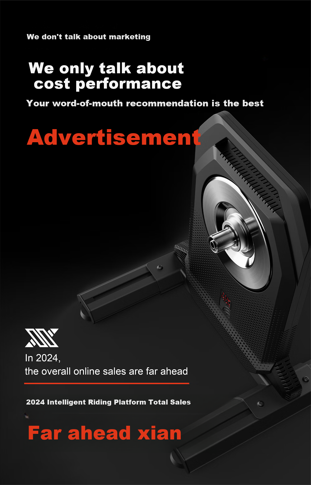 Zhiqi XX-Pro First Generation Smart Electric Drive Cycling Stand 4