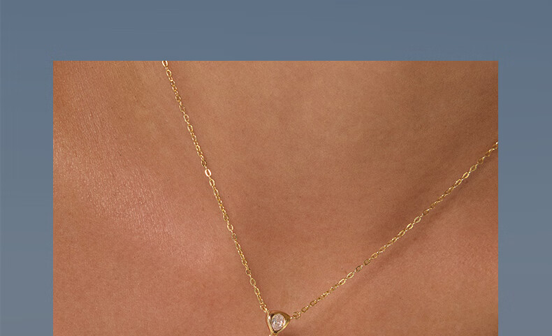 HEFANG Jewelry, Mother-Of Starlight Collarbone Chain Necklace, Birthday Gift [520 Valentine's Day Gift], for Girlfriend 4