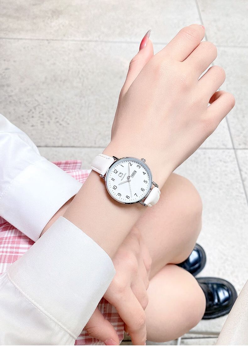 Hello Kitty Student Exam Watch for Girls Middle and High School Quiet Quartz Movement 13