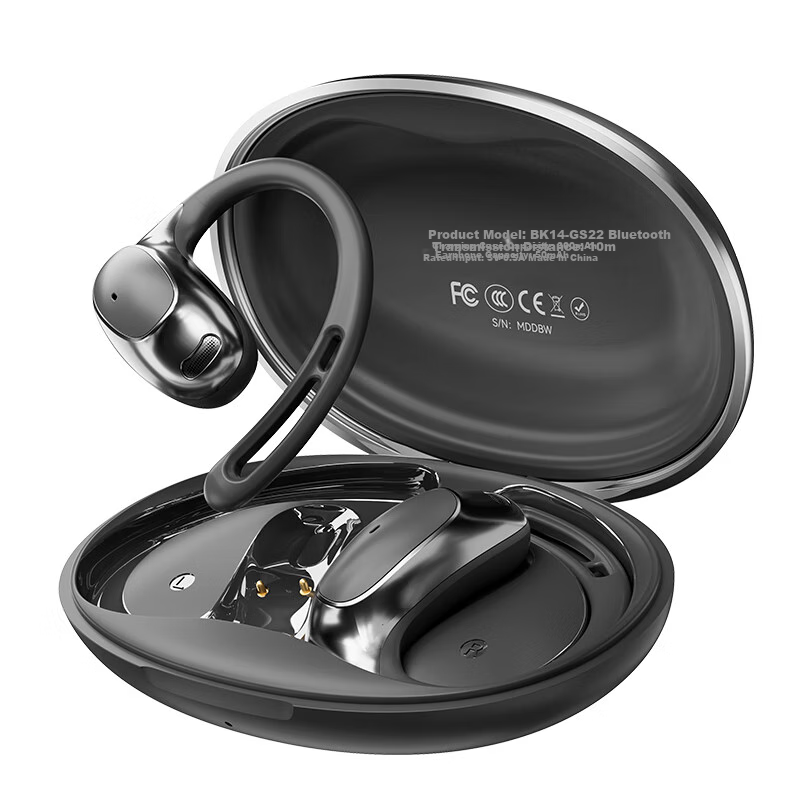 ZGA Open-Ear Bluetooth Headphones, Lightweight Sports Earphones, Comfortable Wireless Headset