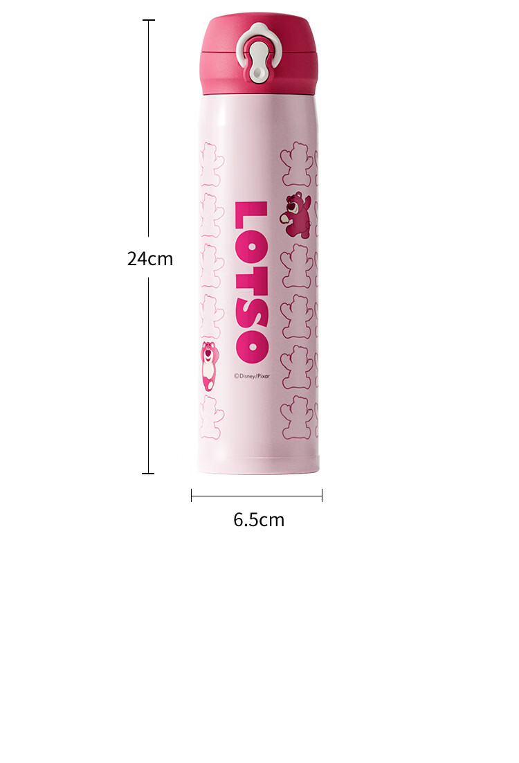 Disney Kids Insulated Water Bottle for Elementary School Students, Direct Drinking Cup for Kindergarten, Sports Water Bottle, 316 Stainless Steel 9