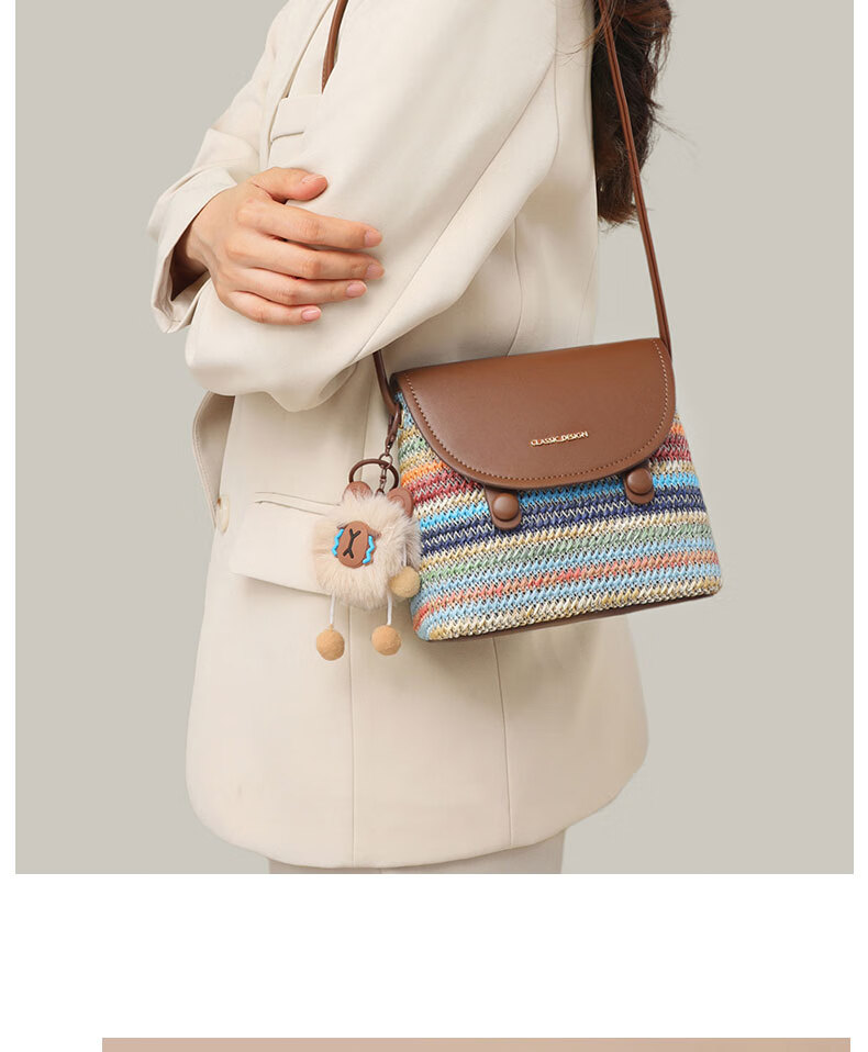 Aiqinghai Handbag, Women's Bag, Phone Pouch, Shoulder Crossbody Bag, Woven Luxury Brand, Birthday And Mother's Day Gift, Practical Present for Mom 4