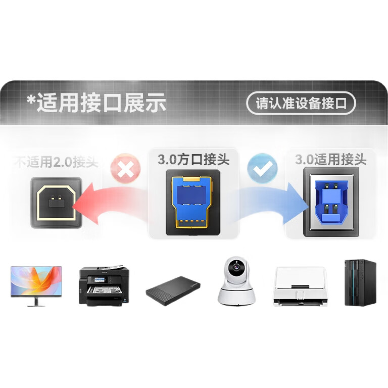 Кабель USB 3.0 AM на USB 3.0 BM