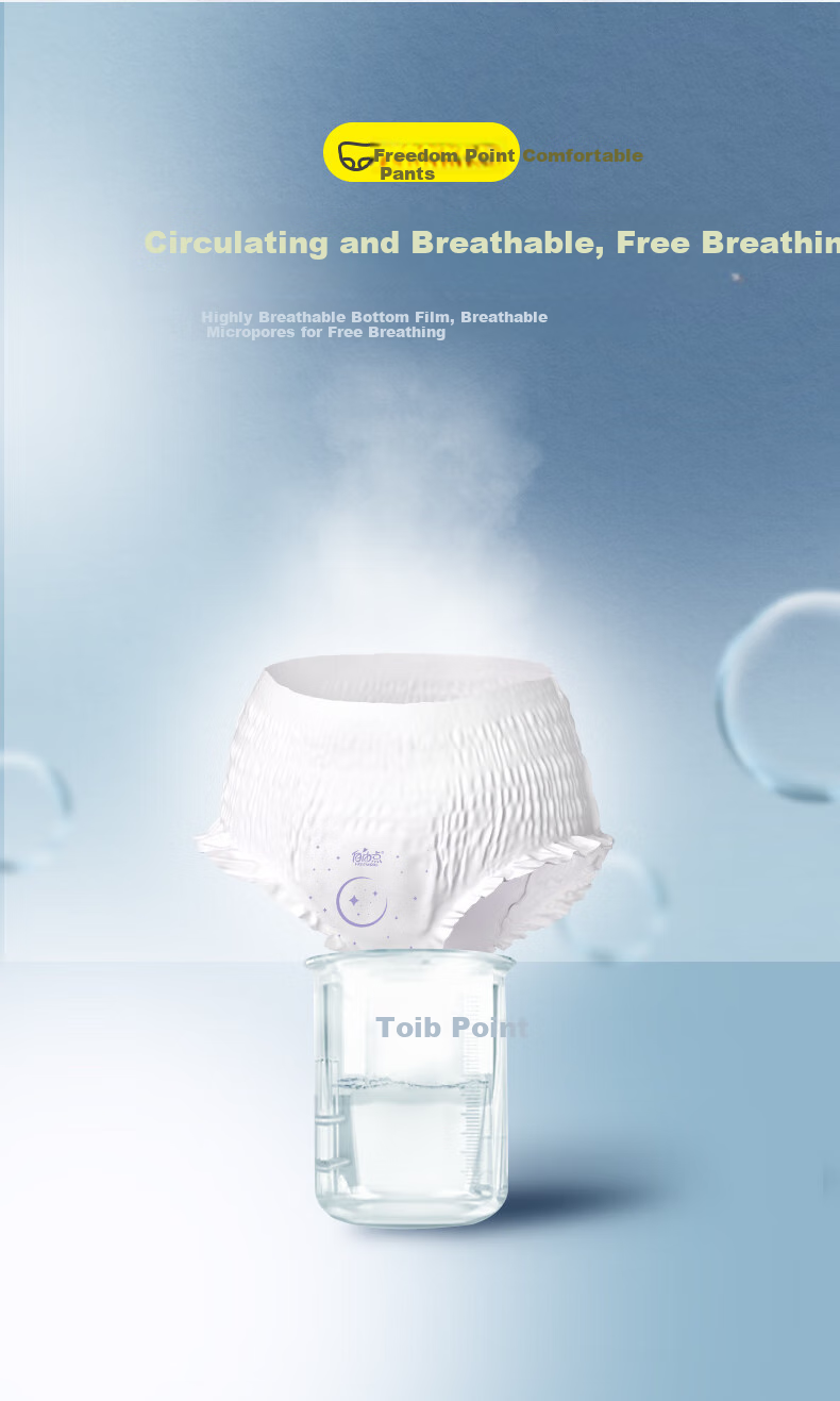 FREEMORE [Recommended by Zhao Lusi] Little Pills Co-Branded Comfort Pants Sleep Pants XL Size 20 Pieces, Night Use Sanitary Napkins Self-Operated 4
