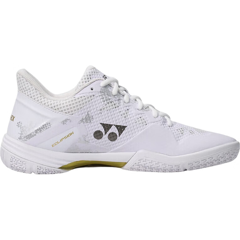 Кроссовки для бадминтона YONEX SHBELZ3MEX, мужские, белые с золотым, размер 43
