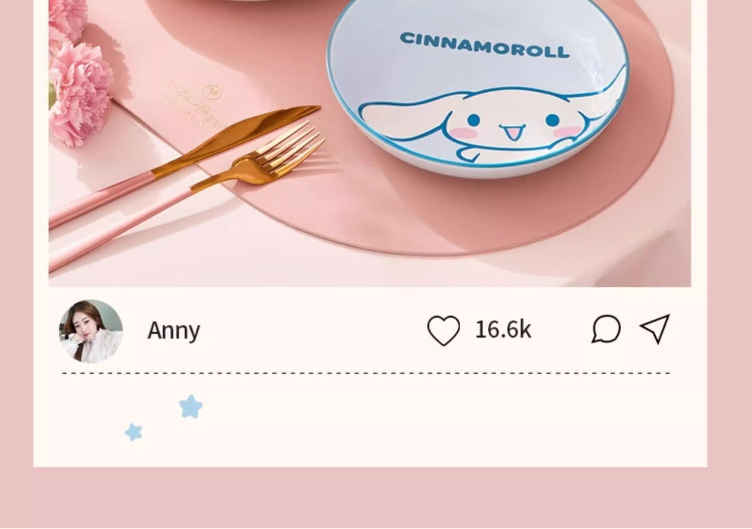 MANCHAOJIA Sanrio My Melody Ceramic Bowl and Plate Set Cute High-Quality Tableware Home Dinnerware Birthday Gift for Best Friends 4