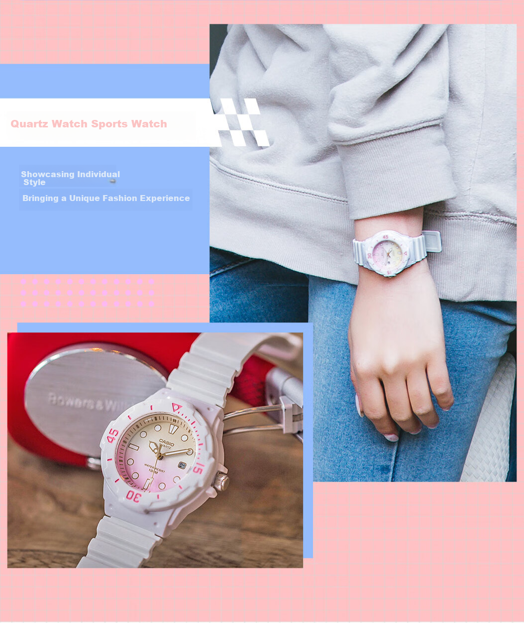 Casio Watch for Women Students, Exams, Children's Analog Watch, Luminous, Sports, Waterproof, Quartz Watch for Men And Women LRW-200H 10