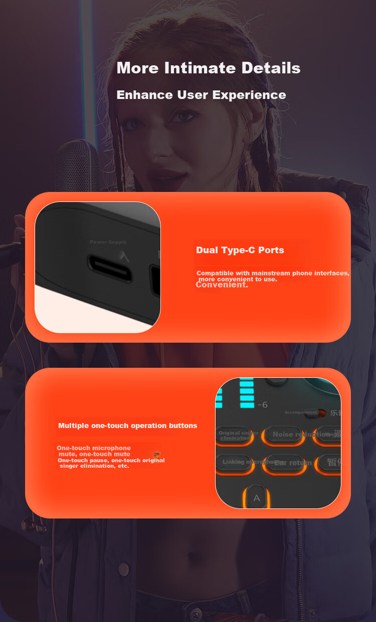 JBL KMP600 Live Streaming Sound Card Equipment Set for Mobile Phones And Computers, Professional Karaoke for Internet Celebrities, Suitable for Kuaishou And Douyin Live Streaming, Singing, Chatting, And Promoting Products 13