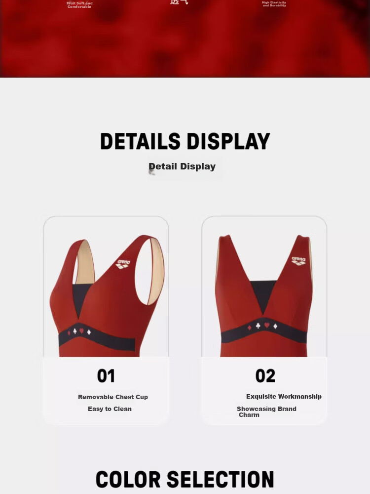 Arena Women's Swimsuit, Free Love Series, High-End Slim-Fit Sleeveless One-Piece Triangle Swimwear, Suitable for Hot Springs, Sun Protection, And Chlorine-Resistant 6