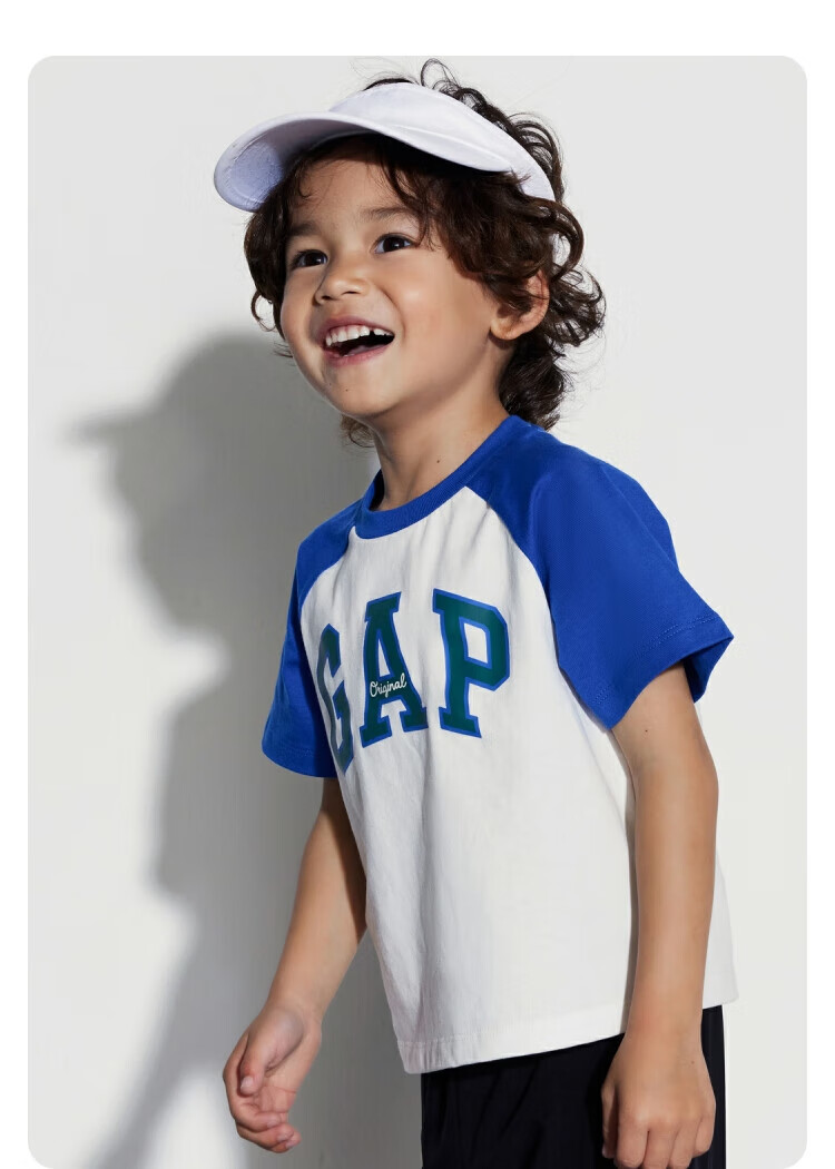 GAP Kids Unisex Summer Cotton Short Sleeve T-Shirt 838371 22