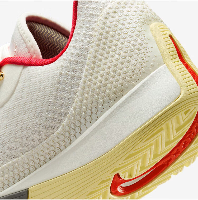 NIKE Men's Basketball Shoes, S.T. FLARE EP Sneakers, HF0232-002, Pearl White, Size 40.5 5