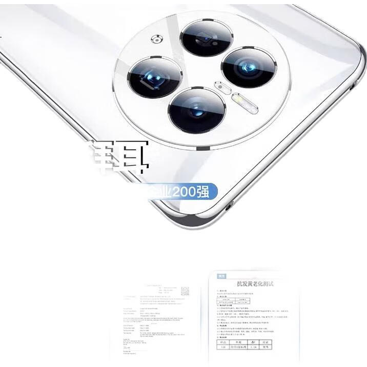 Чехол DIVI для Huawei Mate50/Mate50E, защита всего объектива, прозрачный ультратонкий противоударный силиконовый чехол с защитой от царапин