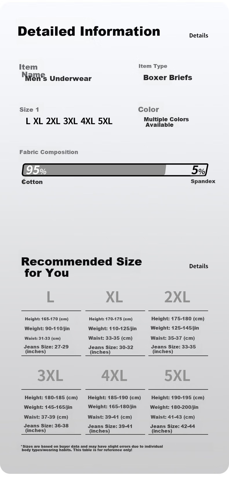 MiiOW Men's Underwear [2025 New Style], 7A Antibacterial Pure Cotton Seamless Breathable Youth Large Size Boxer Briefs 14