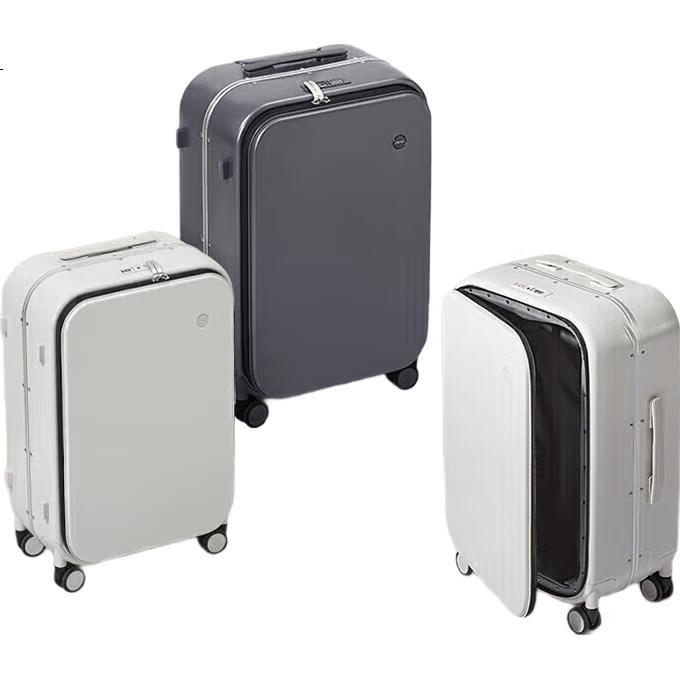 Чемодан Mixi, мужской, 26 дюймов, алюминиевая рама, 88 л, с кодовым замком