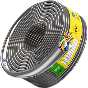 Кабель SAMZHE CAT5e Gigabit Ethernet, 0.50±0.008 мм чистая медная жила, неэкранированная витая пара, 305 метров, SZ-5305A