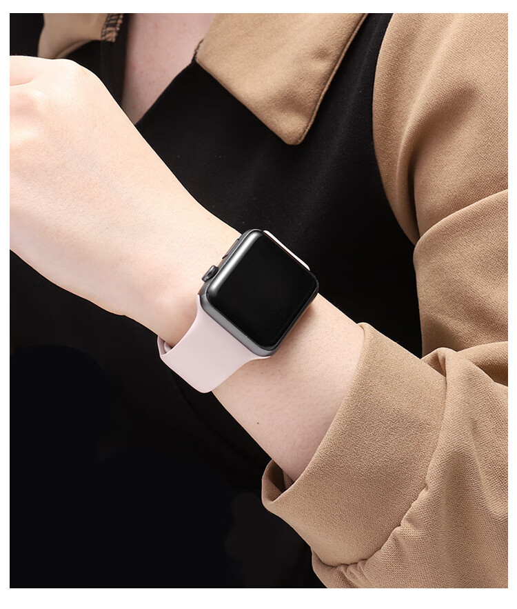 MSSM Compatible Apple Watch Band for Apple Watch Ultra 4/S12/10/9/SE3, Sports Silicone IWatch Strap - Plum Color 42/41/40/38 4