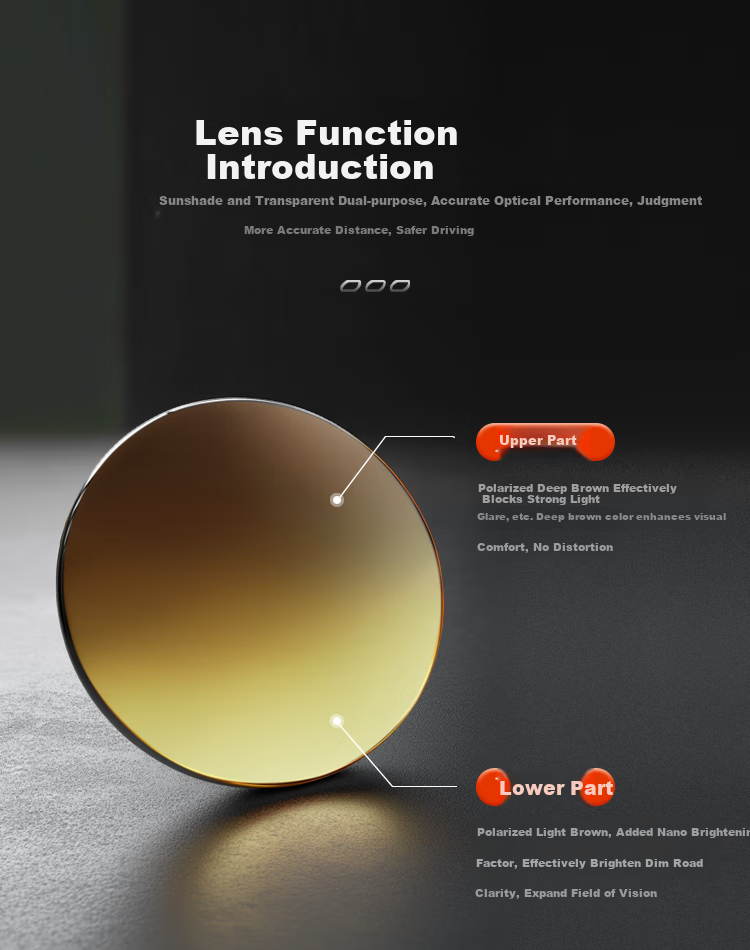 Bertha Anti-Glare Night Vision Goggles for Driving at Night, Anti-Glare Polarized Myopia Glasses for Drivers 10