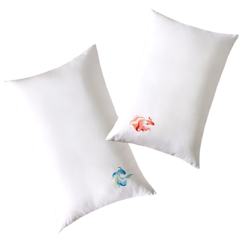 LOVO Luolai Home Textiles Double Pillow Set for Couples And Students' Dormitory, 47*73cm