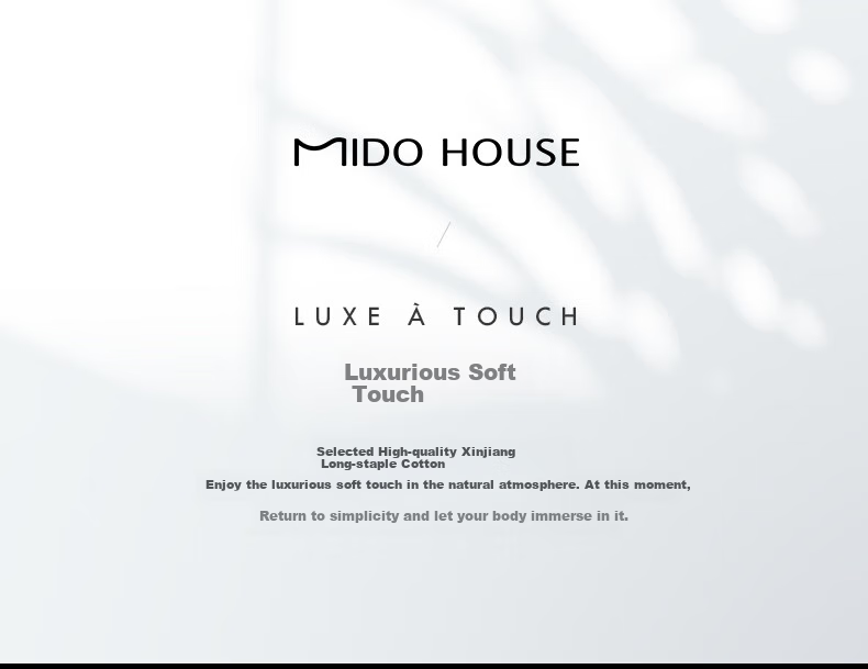 MIDO HOUSE Mingdu 100% Cotton Duvet Cover, Single Piece, All-Cotton Dormitory Quilt Cover, Double Size A-Class 200*230cm, Heinan Blue 1