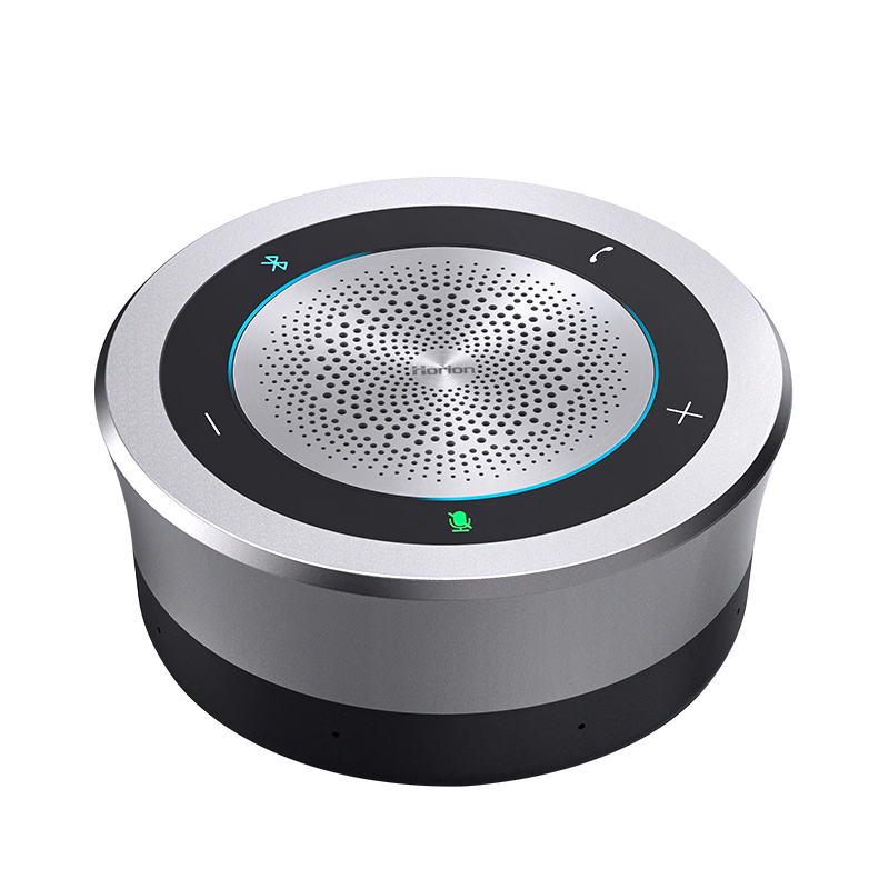 Horion Conference Omnidirectional Microphone, Video Conference Dedicated Desktop Video Conference Bluetooth Speaker All-In Pickup HM-5U (20-Meter Pickup Range, 8 Wired Units Can Be Cascaded)