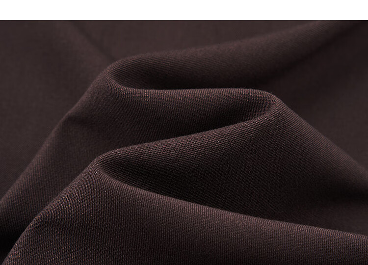 Dme [Relaxed Female Writer] Autumn Simple Style Patchwork Pleated Waist Wide-Leg Pants Petite Women's Casual Trousers 5