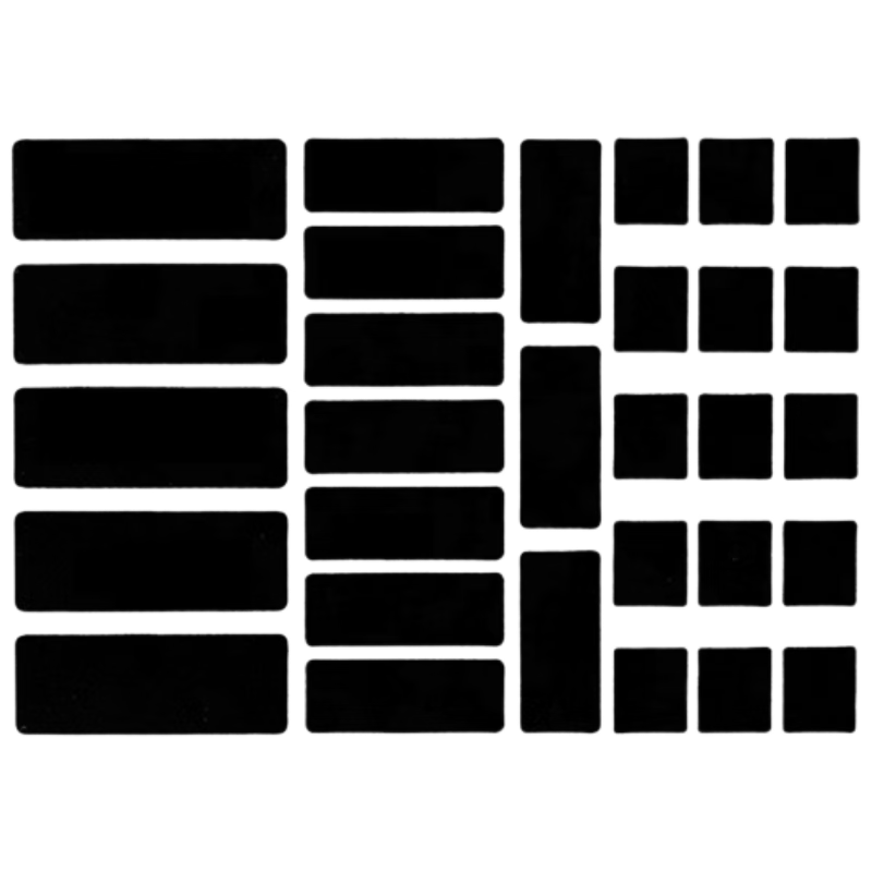 Huoxi 0.2mm Mouse GPW1/2/3/4 Universal Anti-Slip Ultra-Thin 020 Custom DIY Keyboard Mouse Anti-Slip Sweat-Absorbing Smooth Skin-Feel Silicone Pads